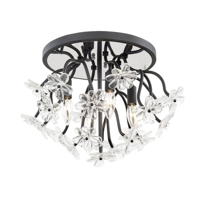 Wildflower 4 Light Semi-Flush Mount