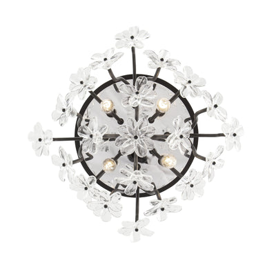 Wildflower 4 Light Semi-Flush Mount