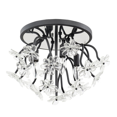 Wildflower 4 Light Semi-Flush Mount