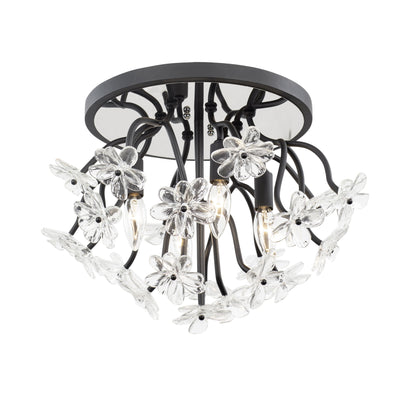 Wildflower 4 Light Semi-Flush Mount