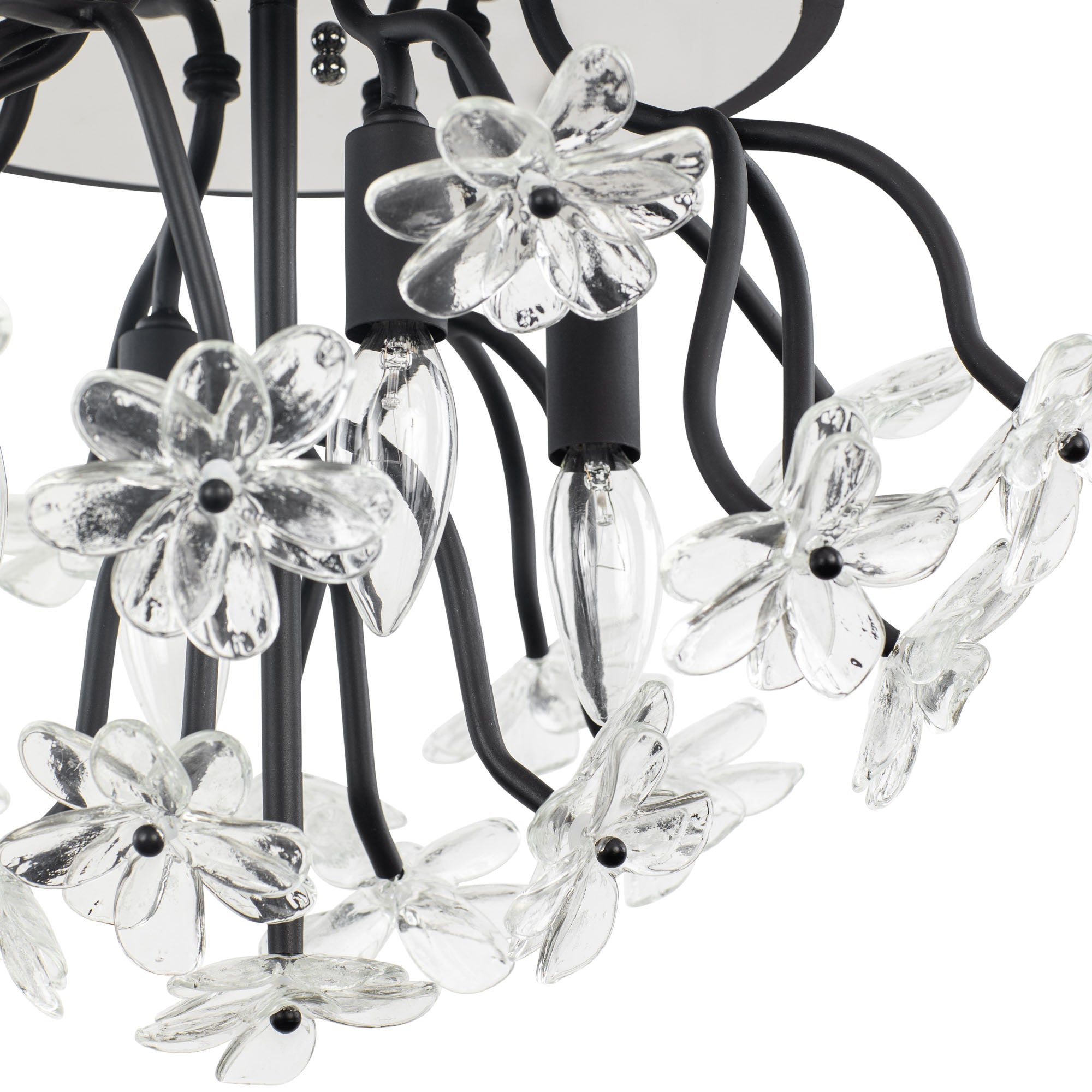 Wildflower 4 Light Semi-Flush Mount