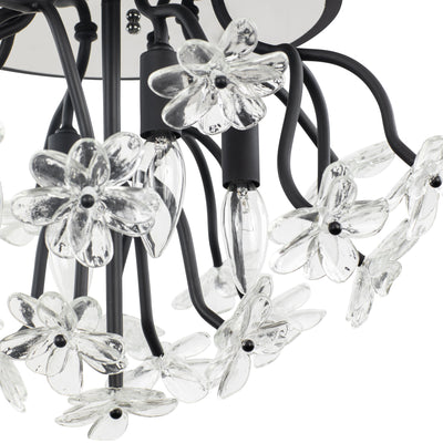 Wildflower 4 Light Semi-Flush Mount