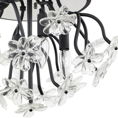 Wildflower 4 Light Semi-Flush Mount