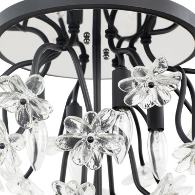 Wildflower 4 Light Semi-Flush Mount