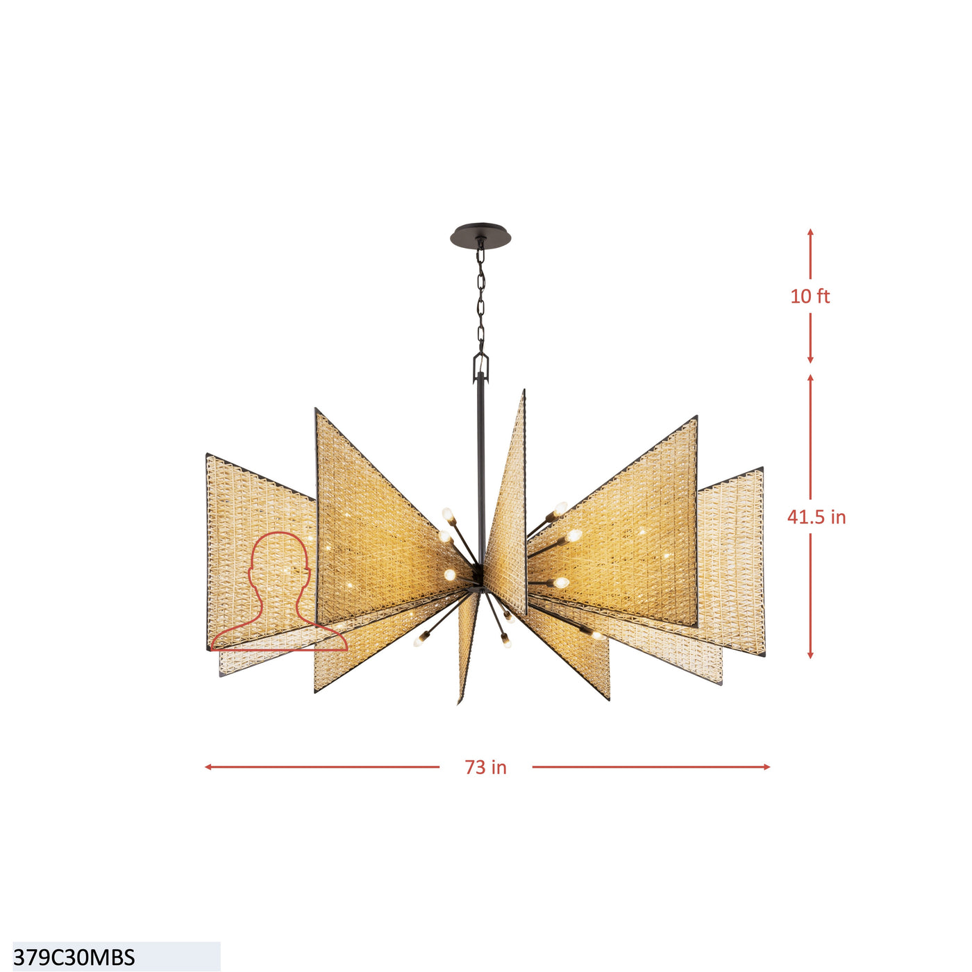 Machina 30Light Chandelier
