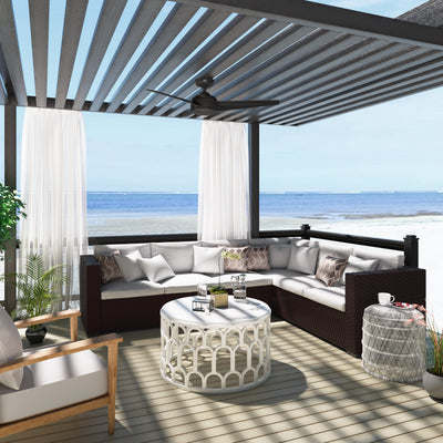 52 inch Trimaran Premier Bronze WeatherMax Indoor / Outdoor Ceiling Fan and Wall Control
