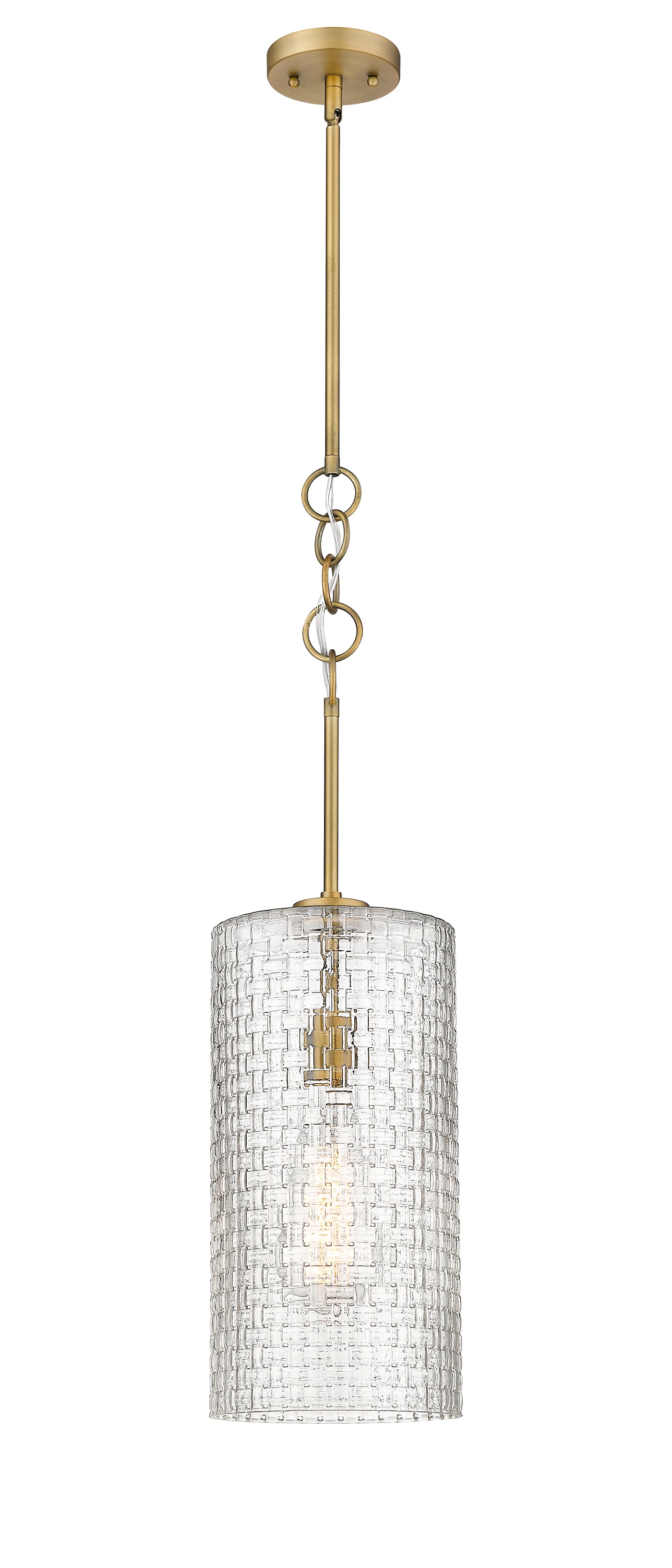 Downtown Urban Mini Pendant Brushed Brass