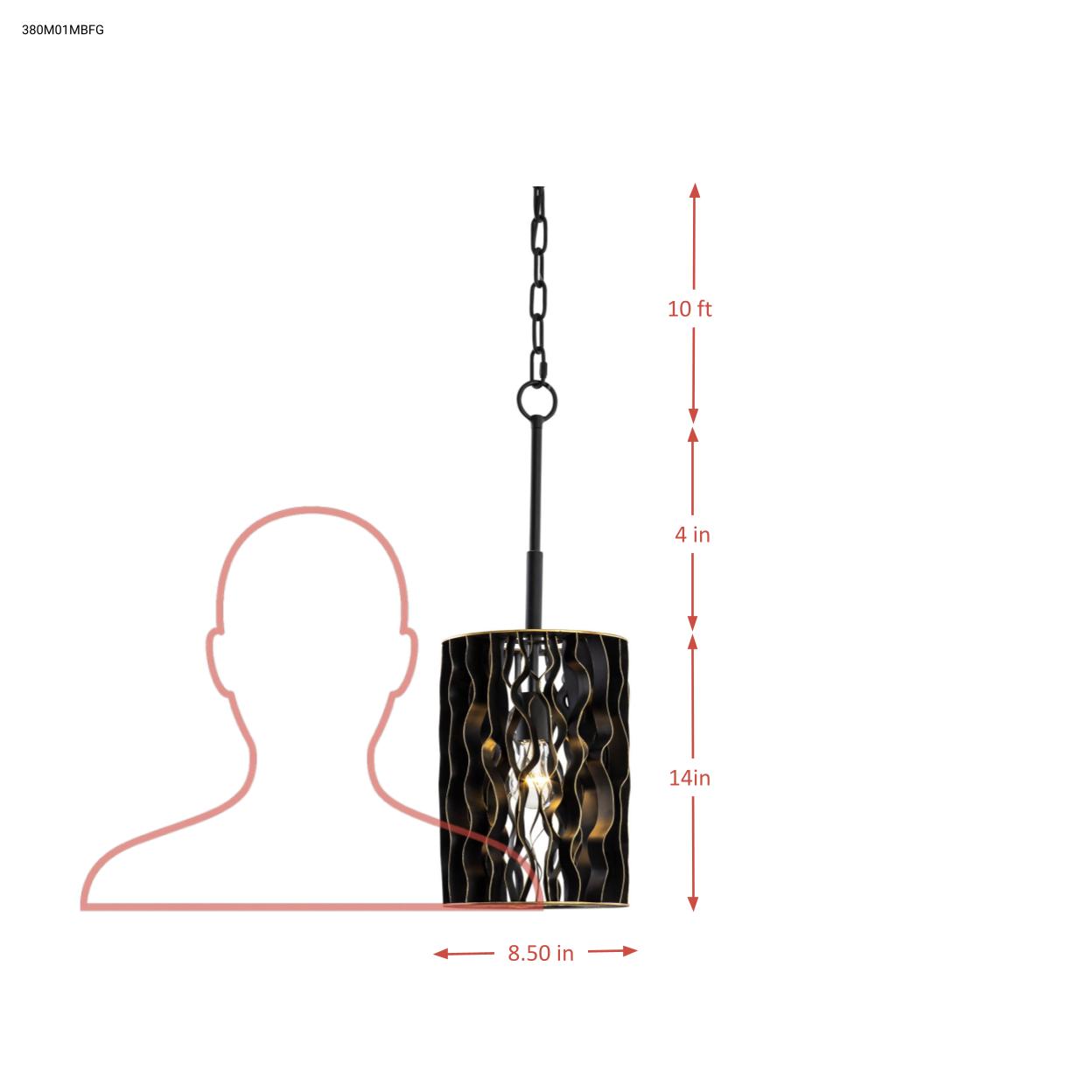 Estela 1 Light Mini Pendant