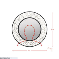 Estela 30-in Round Wall Mirror