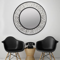 Estela 30-in Round Wall Mirror