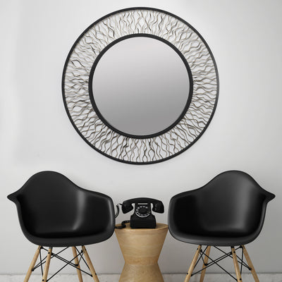 Estela 30-in Round Wall Mirror