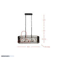 Estela 5 Light Linear Pendant