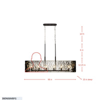 Estela 6 Light Linear Pendant