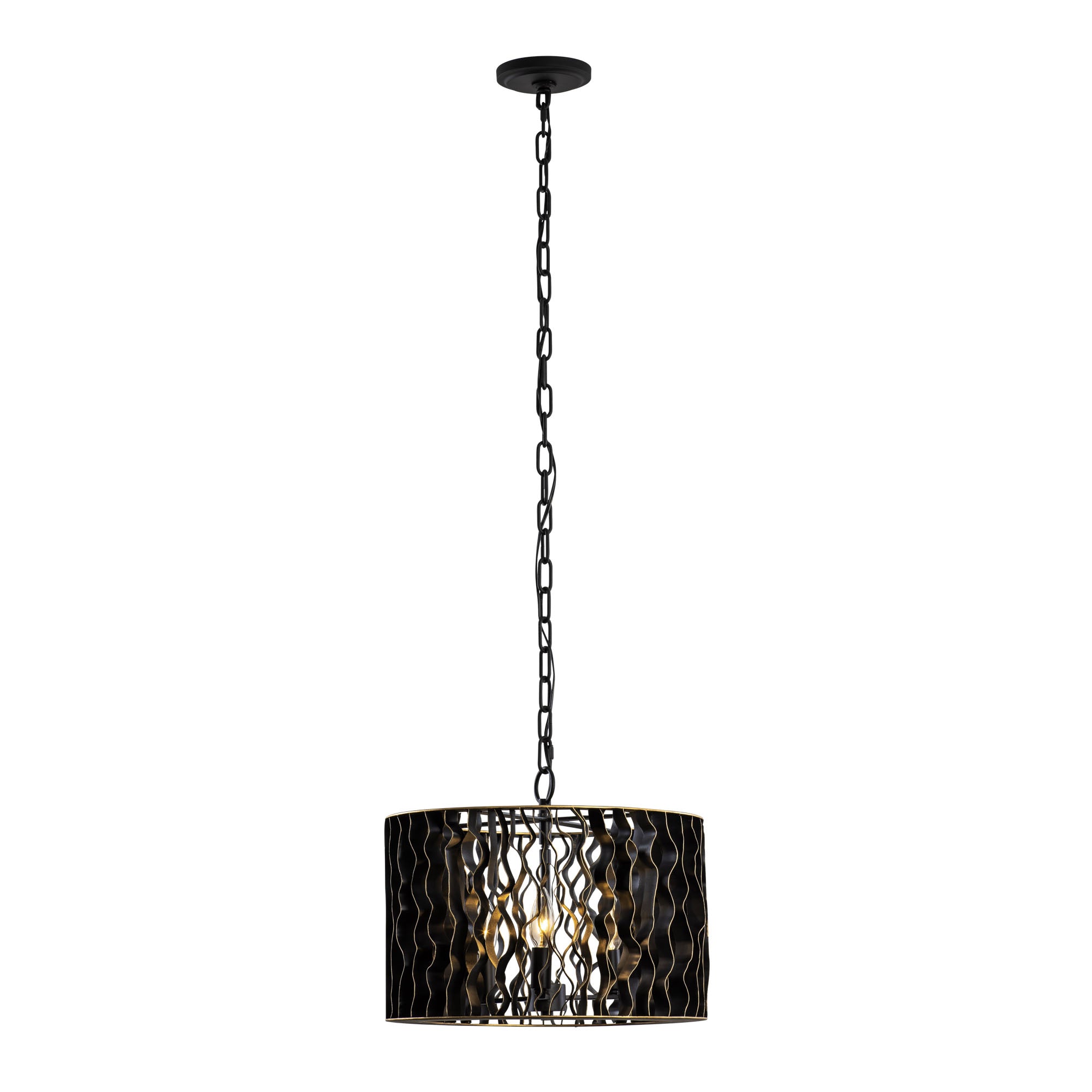 Estela 3 Light Convertible Pendant/Semi-Flush