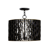 Estela 3 Light Convertible Pendant/Semi-Flush