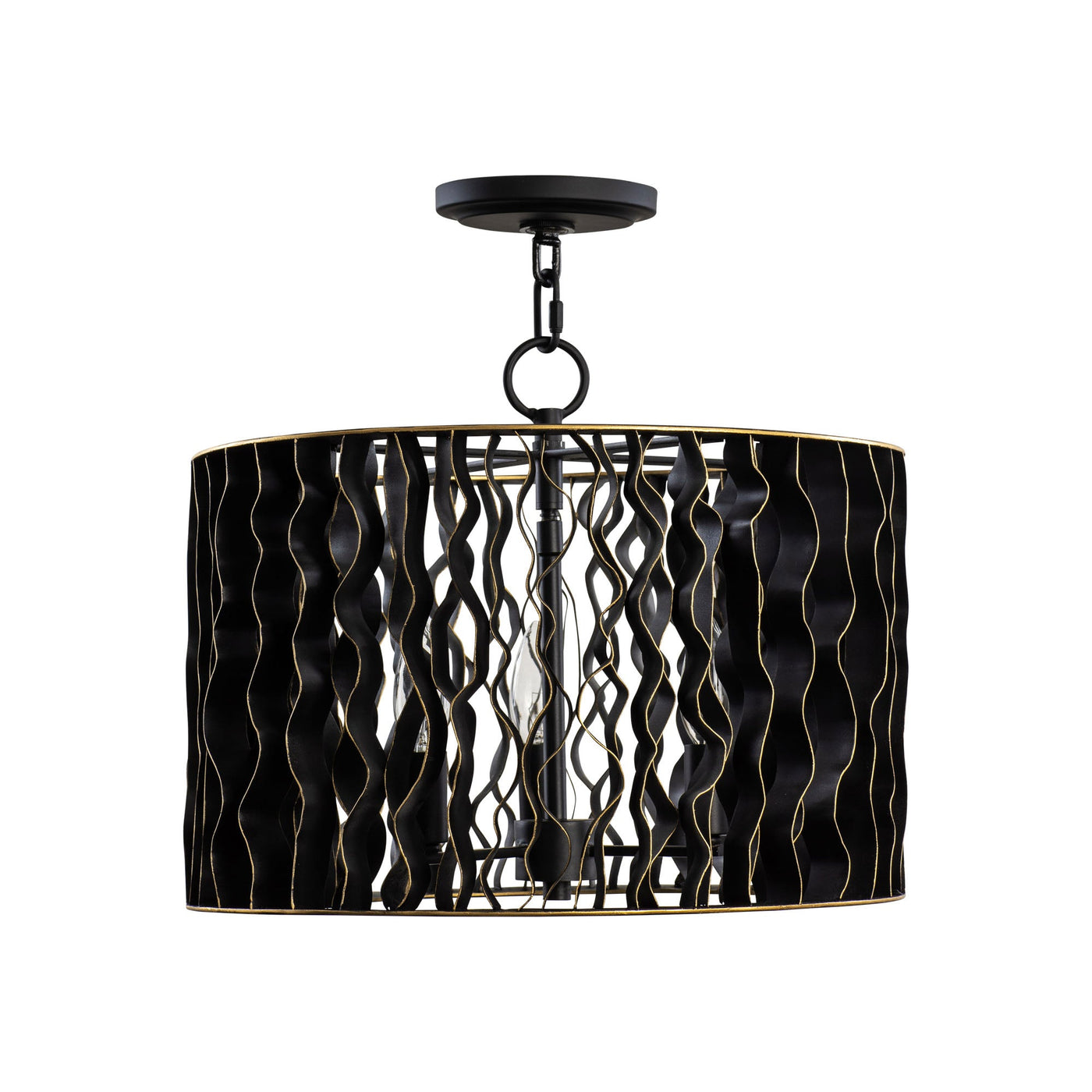 Estela 3 Light Convertible Pendant/Semi-Flush