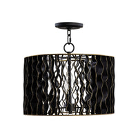 Estela 3 Light Convertible Pendant/Semi-Flush