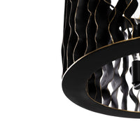 Estela 3 Light Convertible Pendant/Semi-Flush