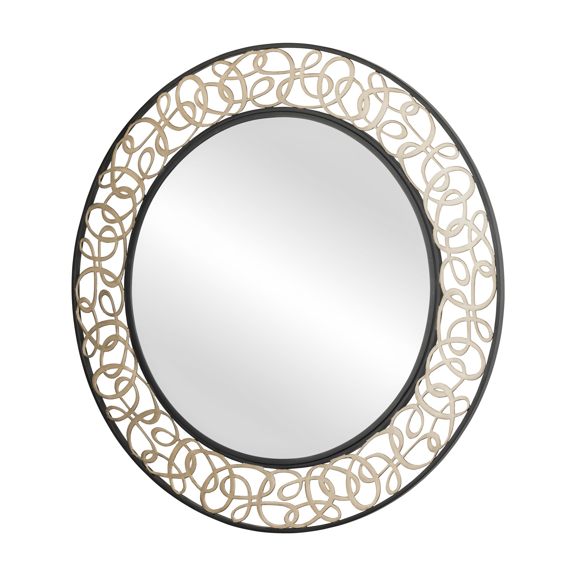 Scribble 33-in Wall Mirror
