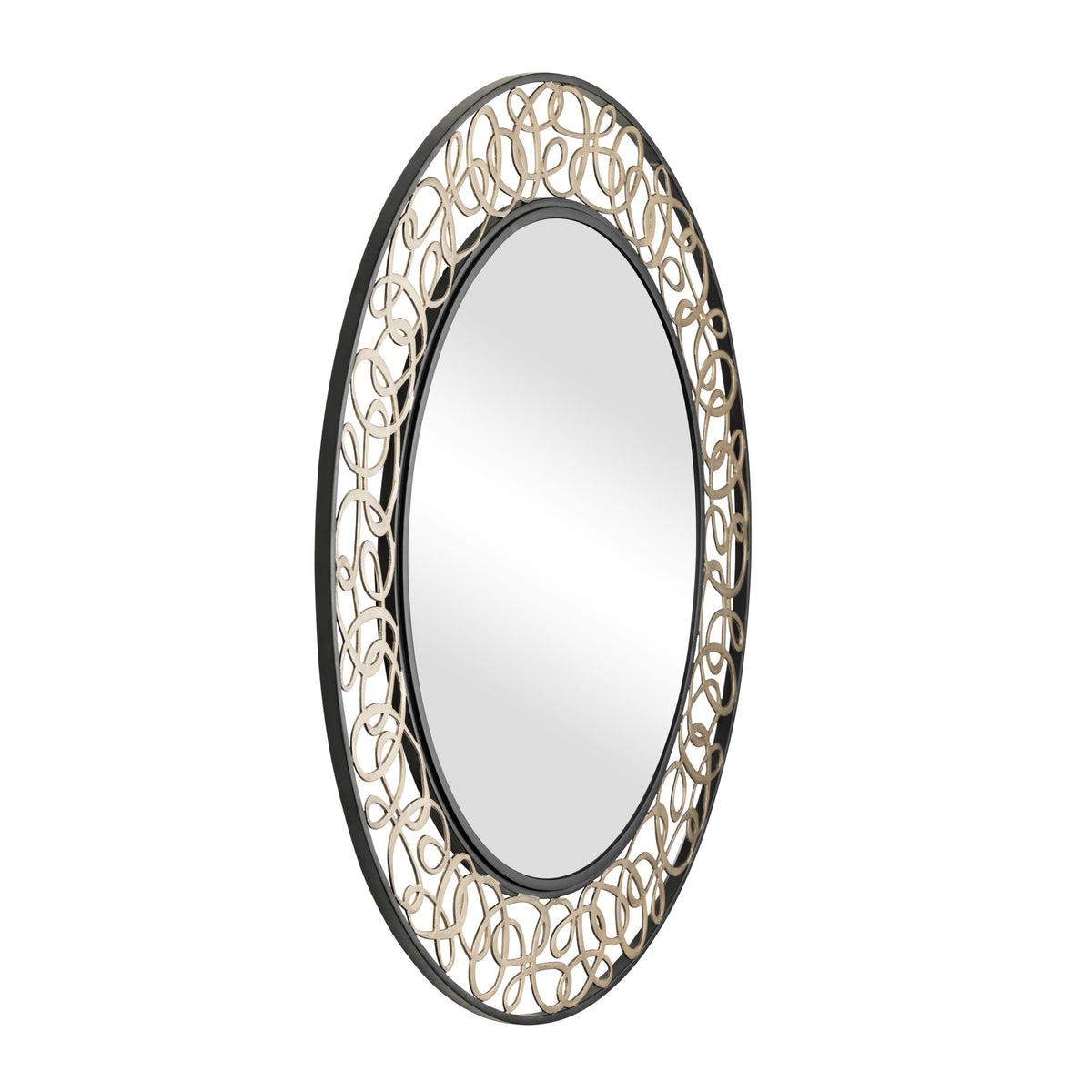 Scribble 33-in Wall Mirror