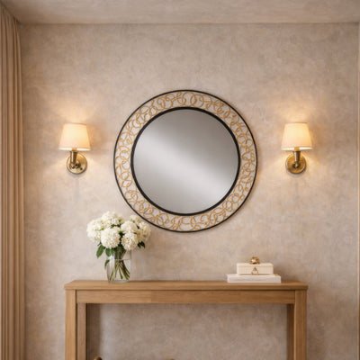 Scribble 33-in Wall Mirror