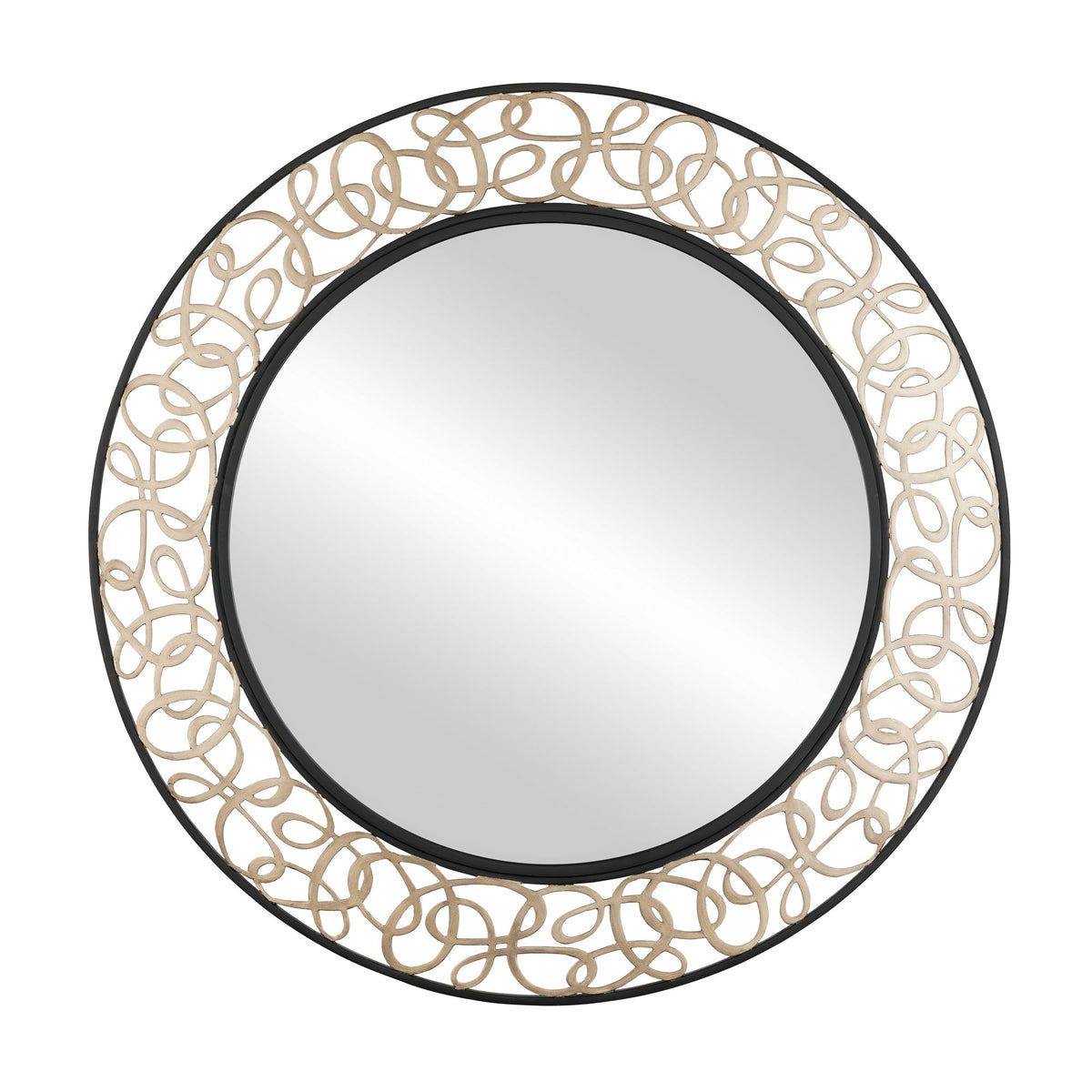 Scribble 33-in Wall Mirror
