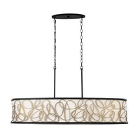 Scribble 6 Light Linear Pendant