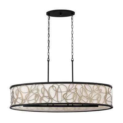 Scribble 6 Light Linear Pendant