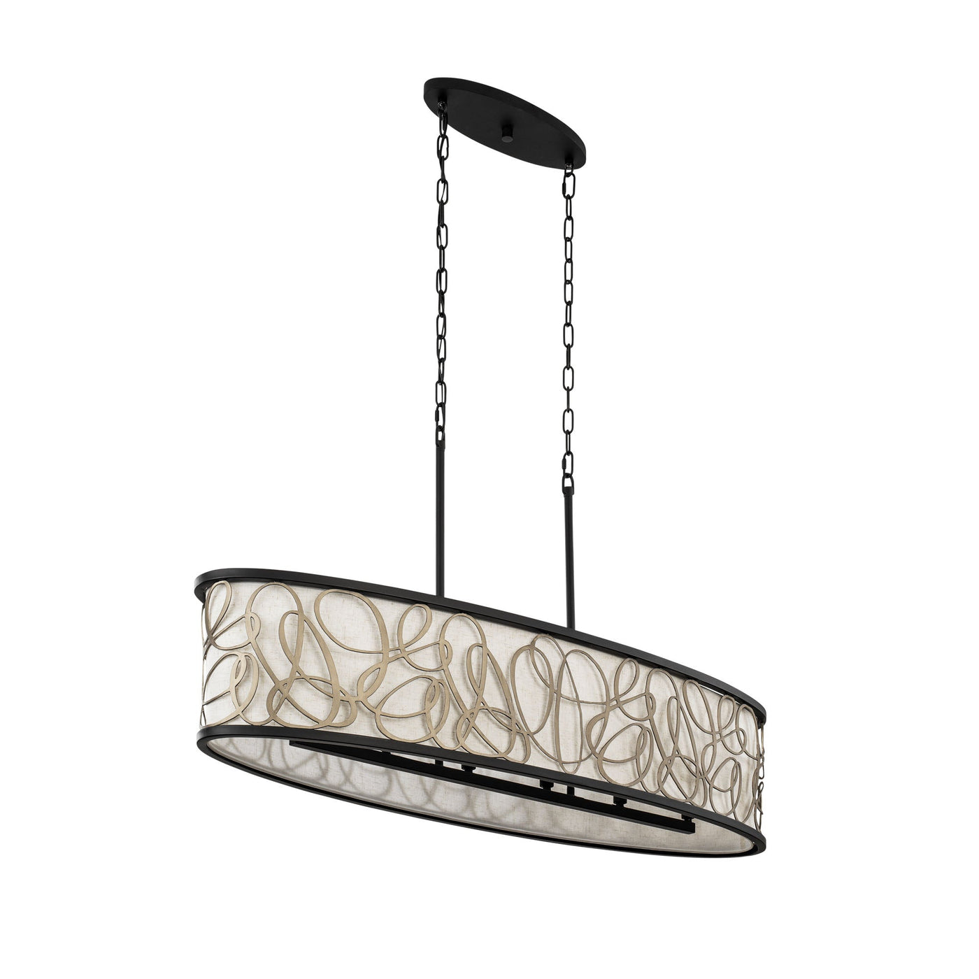 Scribble 6 Light Linear Pendant