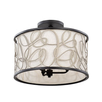Scribble 3 Light Convertible Pendant/Semi-Flush