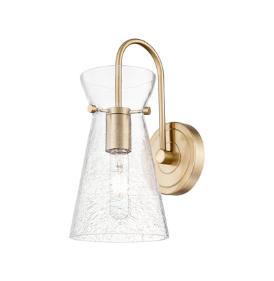 Downtown Urban Sconce Cast Brass Steel