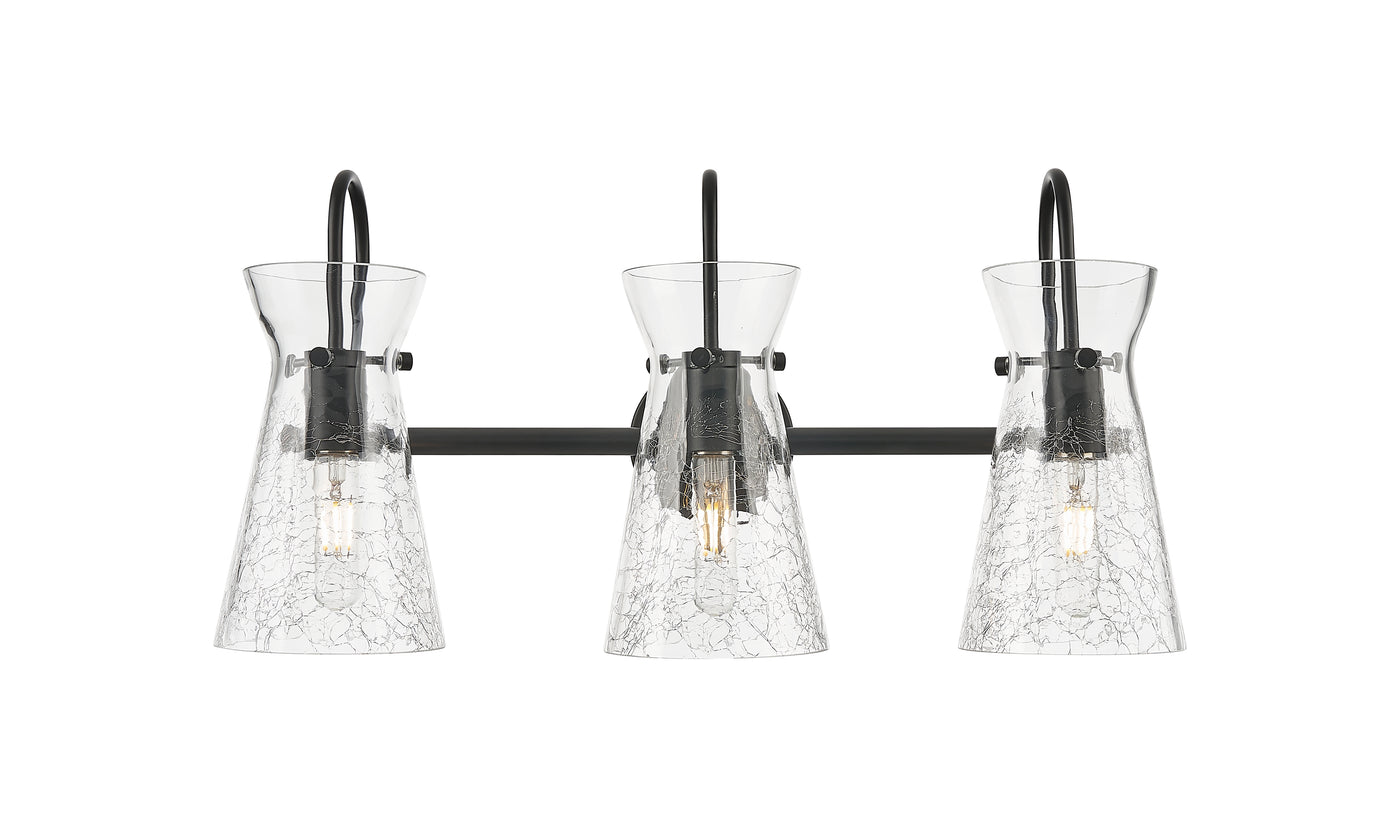 Downtown Urban Sconce Cast Brass Glass