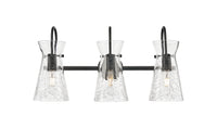Downtown Urban Sconce Cast Brass Glass