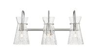 Downtown Urban Sconce Cast Brass Glass