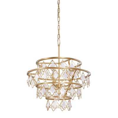 Fleur 4 Light Chandelier