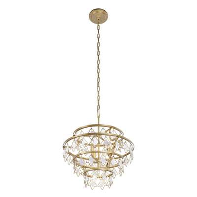 Fleur 4 Light Chandelier
