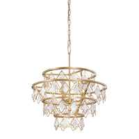Fleur 4 Light Chandelier