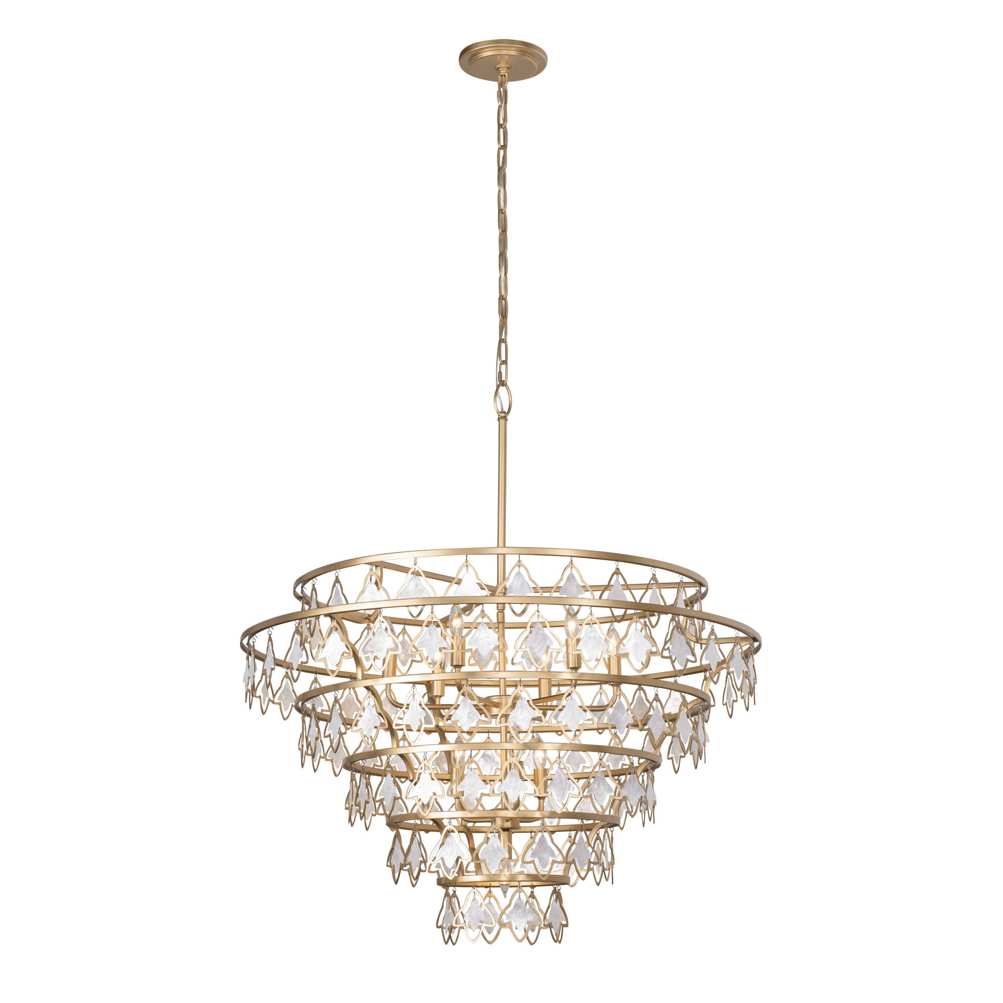 Fleur 10 Light Chandelier