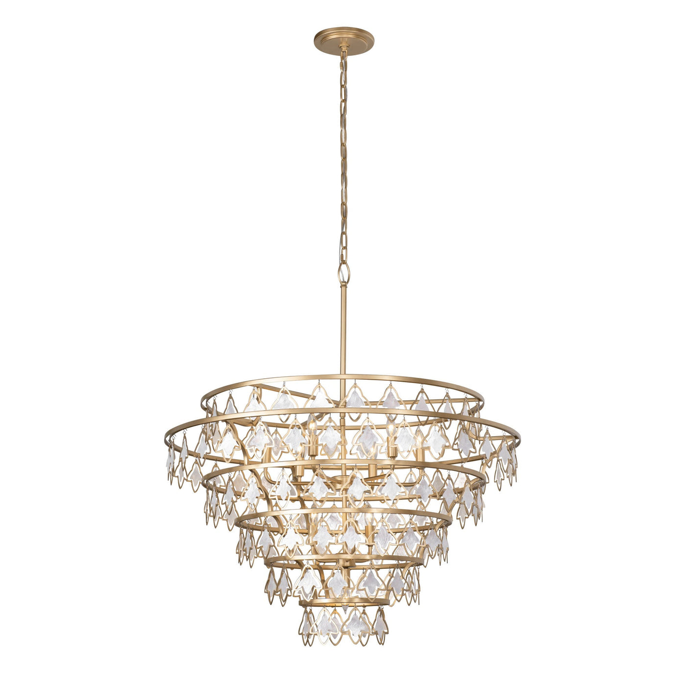 Fleur 10 Light Chandelier