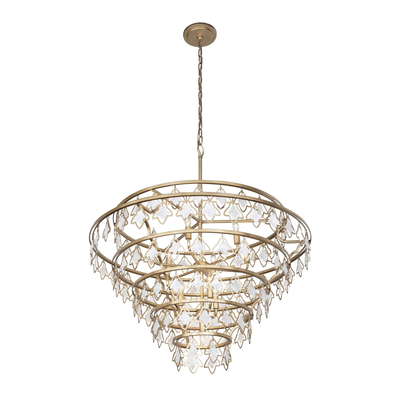 Fleur 10 Light Chandelier