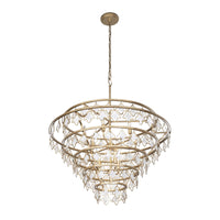 Fleur 10 Light Chandelier
