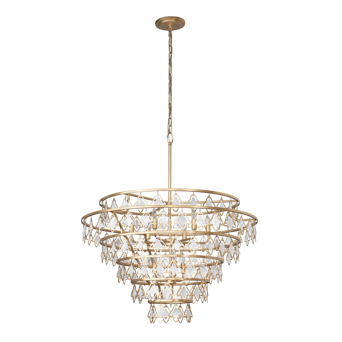 Fleur 10 Light Chandelier