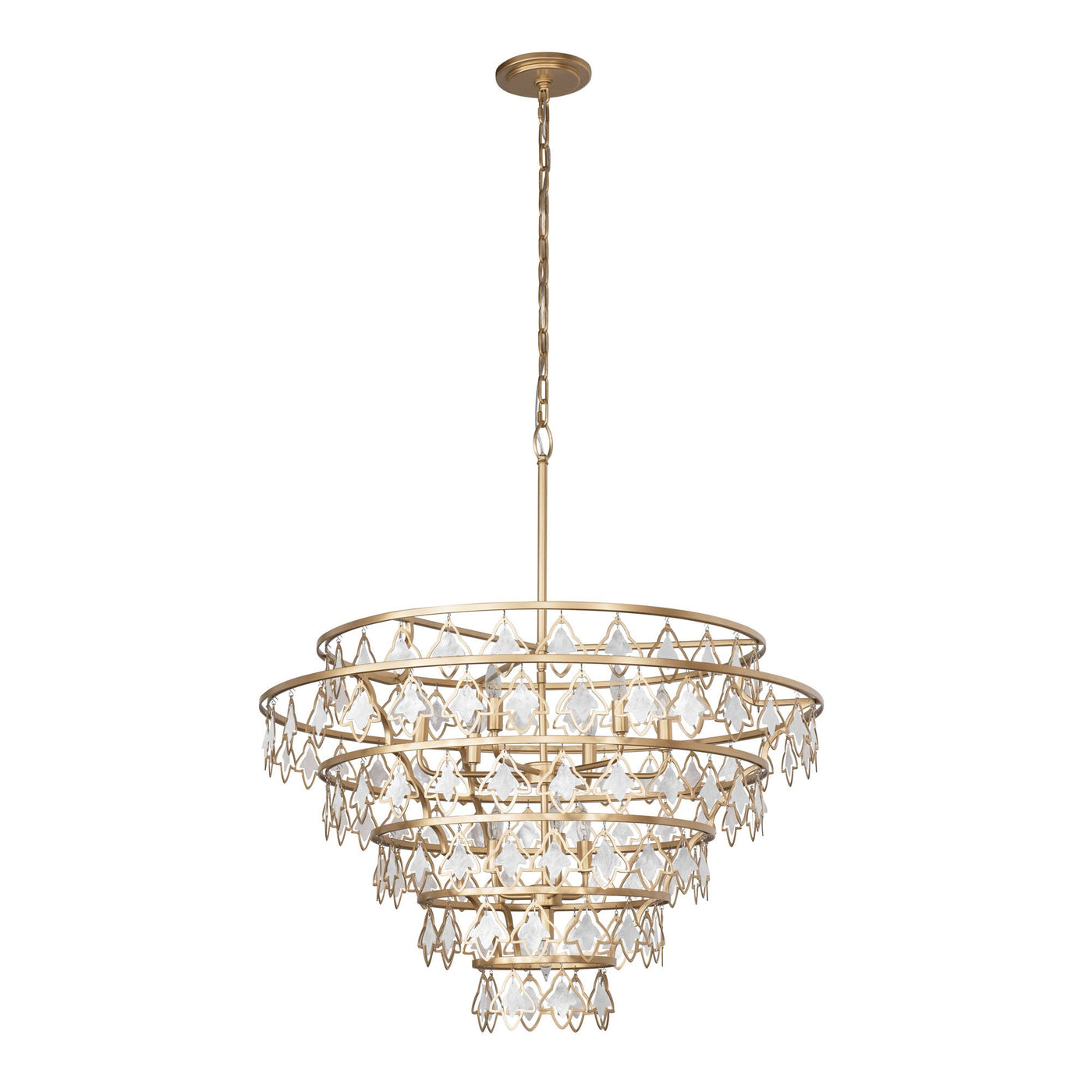 Fleur 10 Light Chandelier
