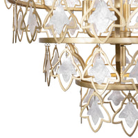 Fleur 10 Light Chandelier