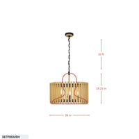 Suratto 6 Light Pendant