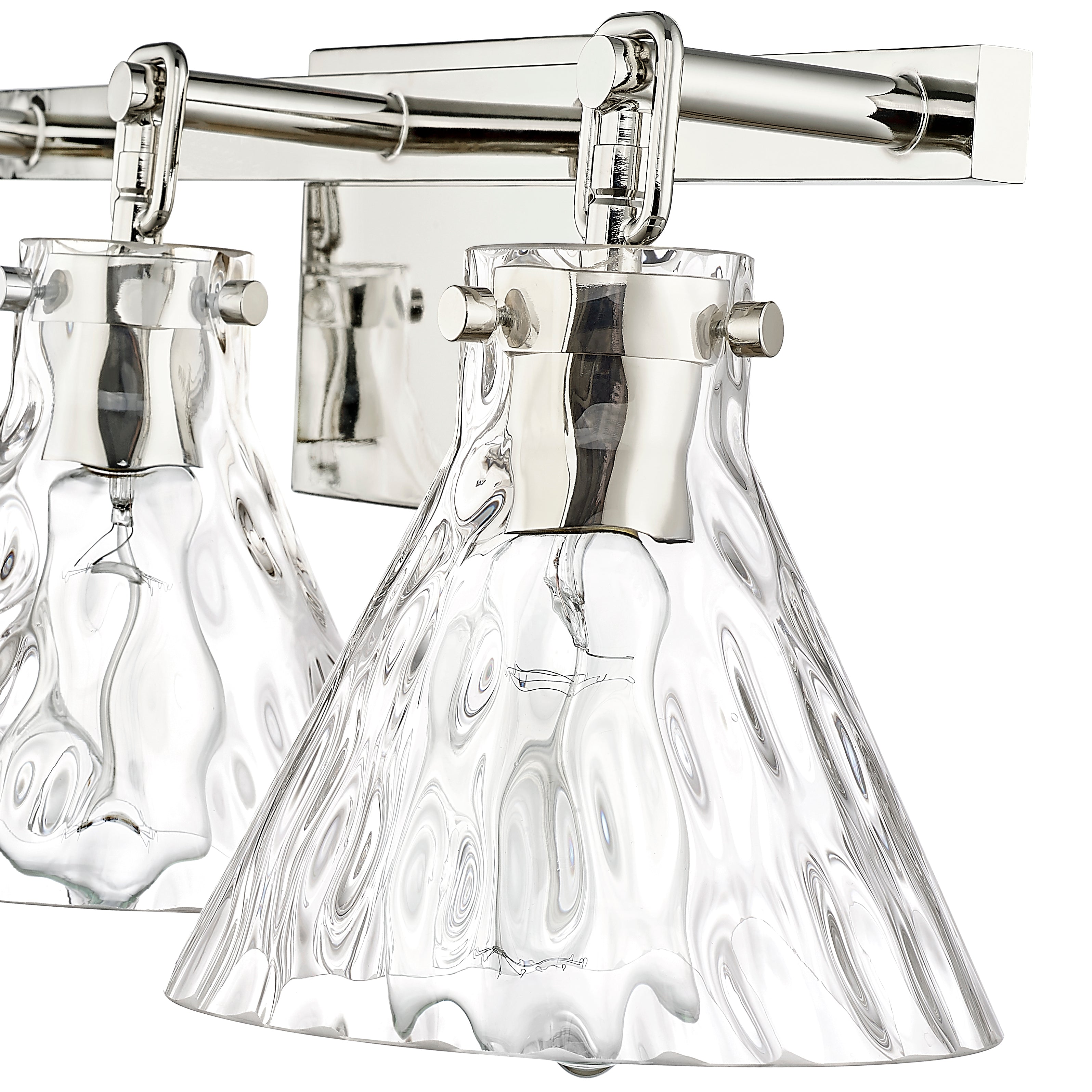 25.5'' Barlon Polished Nickel 3 Light Bath Vanity