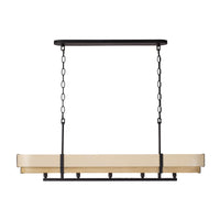 Blonde Moment 5 Light Linear Pendant