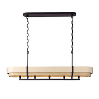 Blonde Moment 5 Light Linear Pendant