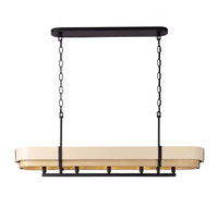 Blonde Moment 5 Light Linear Pendant