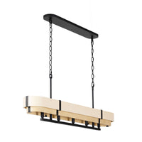 Blonde Moment 5 Light Linear Pendant